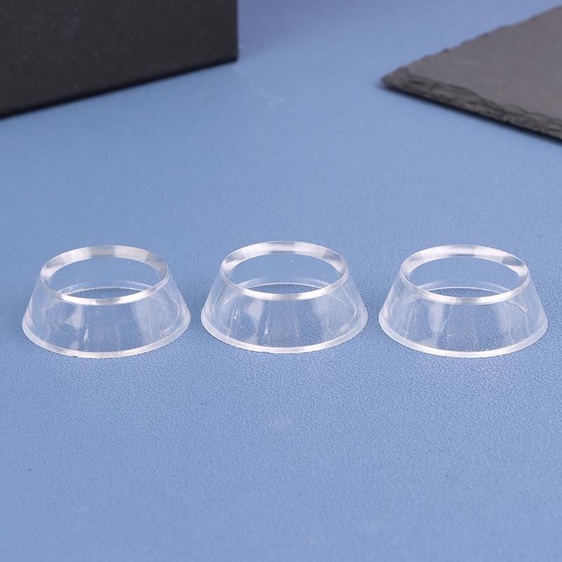 

3 шт. Акриловая подставка для дисплея Прозрачная подставка для колец Подставки для бейсбольных мячей Пластиковая круглая подставка для мячей для гольфа, бейсбола, тенниса, сфер, коллекций чистый