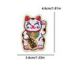 Japanese Cartoon Style Embroidery Patch Iron On Patches For Clothing Stickers Cherry Blossoms Fusible/Sewing Decorate Applique