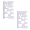 3/2/1Pcs Ruler Screw Measuring Ruler Precise Pitch Measurement Thread Gauge Screw Measurement Ruler Stainless Steel Measuring