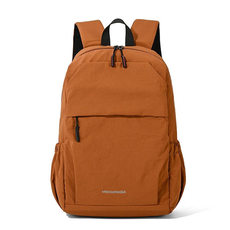 Schoolbag Lightweight 1011 Outdoor Lightweight Anti-splashing Simple Backpack Men's and Women's Middle School Student School Bag Women's Travel