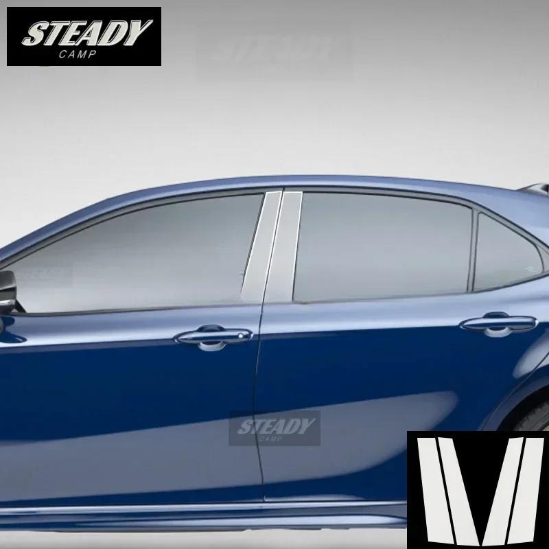 

Для Toyota Camry 2018-2022 2023 защитная пленка для центральной стойки окна, защита от царапин, автомобильная защита, внешние аксессуары, ТПУ