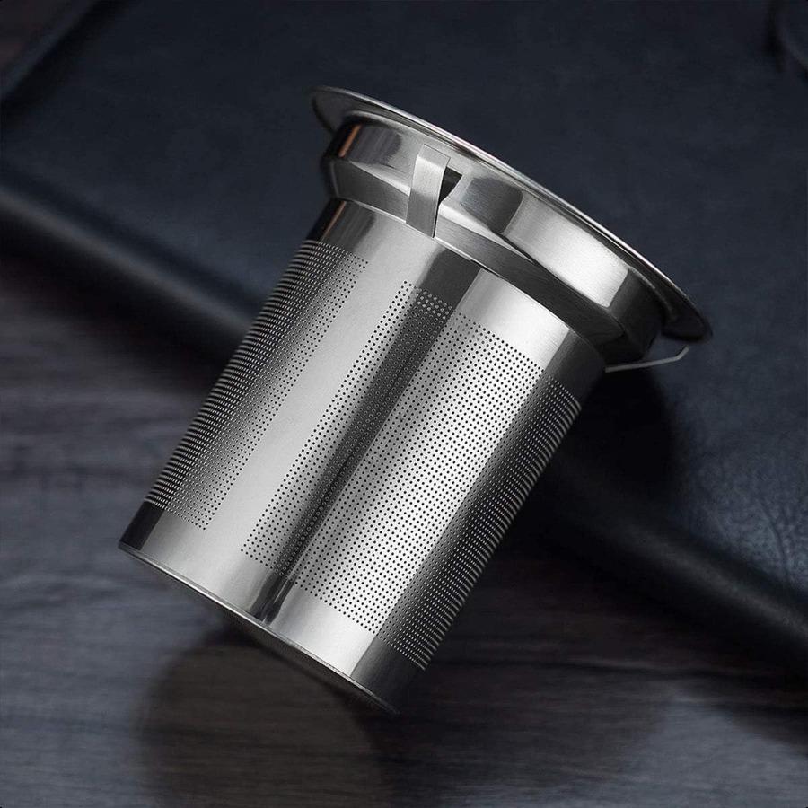 750ml 25oz Glass Teapot with InfuserHeat Resistant Glass Teapot with Removable Infuser Borosilicate Clear Glass Tea Pots for Lo