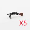 Military Building Blocks Accessories Soldier Figures Weapons Guns Mini Bricks USA Soviet Pistols Kids Toy Gifts Set R050