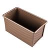 Corrugated Non-stick Toast Box Mold with Lid