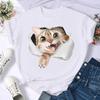 Women Print Cat Lovely Pet Animal Cute T Shirt Fashion Summer Female Casual Top Short Sleeve Tshirts Cartoon Graphic T-Shirts Women’s