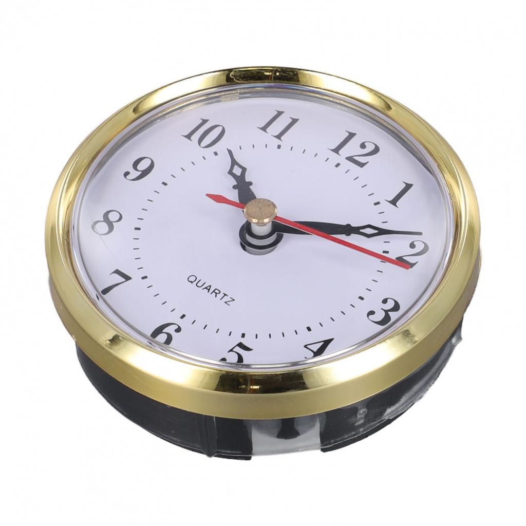 Upgrade Your Clock 80MM Quartz Clock Insert with Black Arabic Numerals