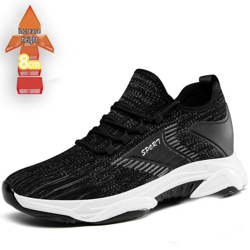 

Autumn Elevate: 8CM Height-Boost Men s Lightweight, Breathable Casual Sports Running Shoes 37