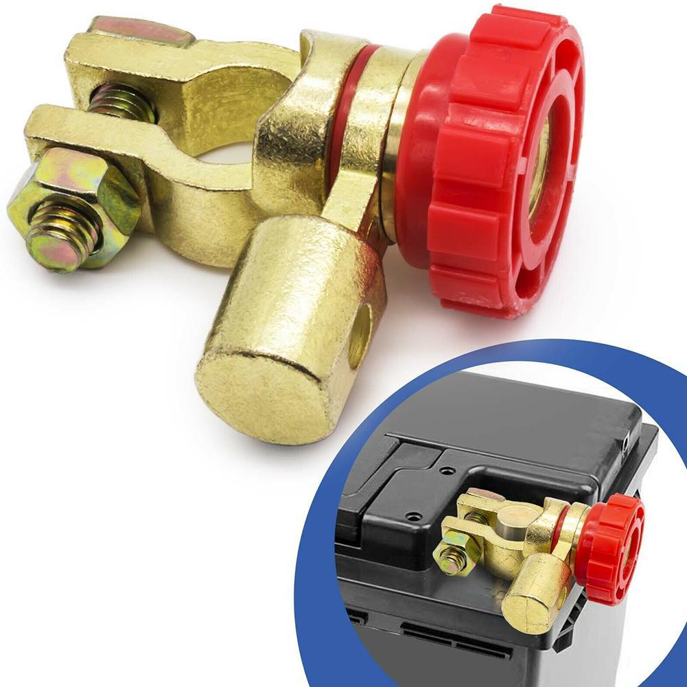 Car Battery Switch Car Battery Power Isolator Cut Off Kill Switch Isolator Switch Car Truck Vehicle Parts Accessories