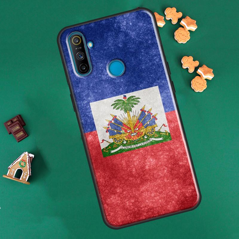 Haiti Haitian Flag For OPPO Realme GT Neo 2 Master C21 8 Pro 8i 9i Case For OnePlus 9 Pro 10 Pro 8T 9R Nord2