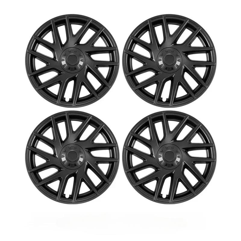 4PCS For TESLA Model 3 Highland 2024 Vehicle Full Coverage Wheel Cover Cap 18 Inches Hubcaps Automobile Replacement Accessories