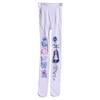 Girl Doll Pattern Velvet Tights Hosiery With Shaping Function For Streetwear Fashion