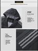 Men's Versatile Hooded Nylon Windbreaker: Lightweight Outdoor Casual Jacket