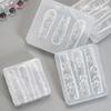 35 Estilos Silicone 3D Sorvete Morango Creme Biscoito Bruxa Molde Acrílico Decoração de Arte de Unha Gato DIY Silicone Arte de Unha Molde de Unha