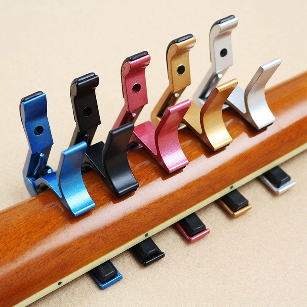 Acoustic/Electric/Classic Spring Trigger Key Clamp Aluminium Alloy Guitar Capo Quick Change