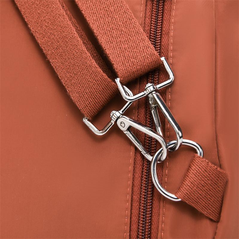 Compact Backpack with Adjustable Straps and Front Zipper Pocket