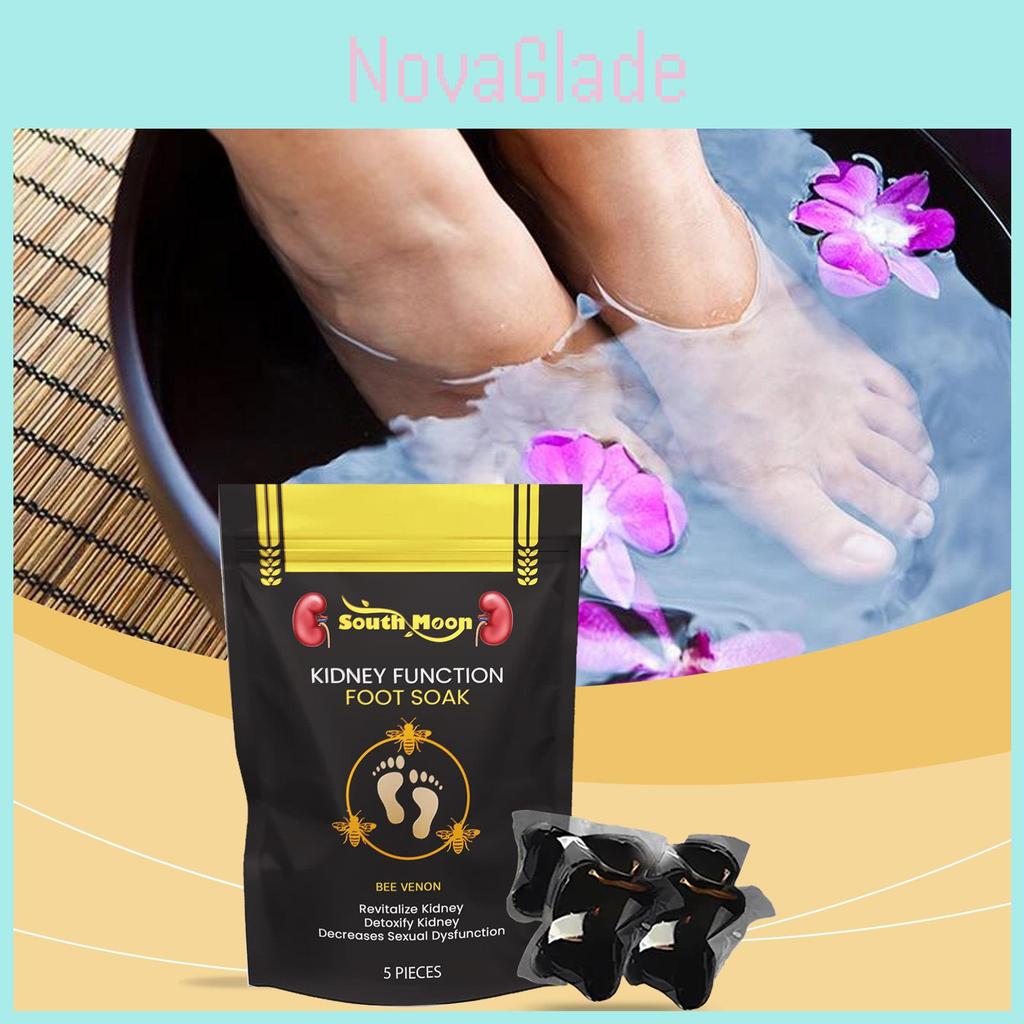 South Moon Herbal Essence Foot Soak Beads For Relaxation And Pain Relief In 5 Pieces