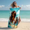 1pc Fantasy Unicorn Chicken Microfiber Beach Towels Quick Dry Towel Sand Beach Towels Pool for Travel Swim Pool. S072101142