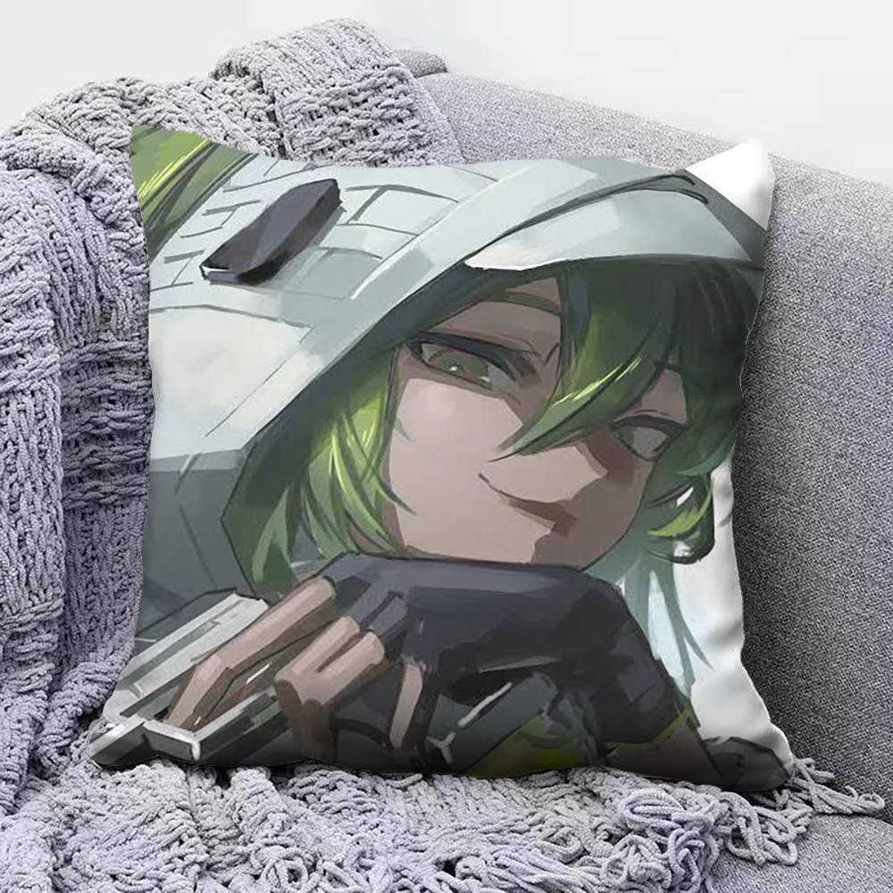 Fluorite ArknightsEndfield Pillow Covers Home Sofa Cushion Covers and Aecorative Custom