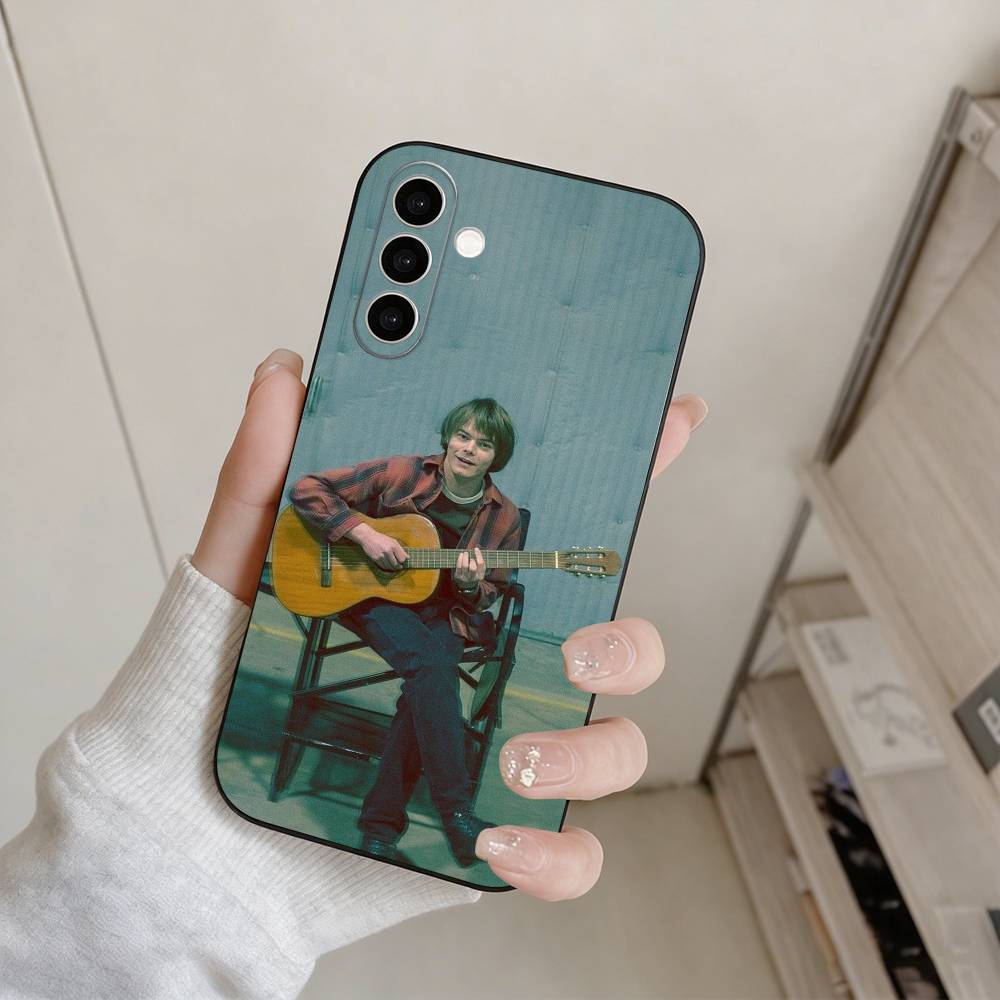 British Actor Charlie Heaton Phone Case For Samsung Galaxy A73,A72,A71,A70,A53,A52,A51,Others Soft Black Cover