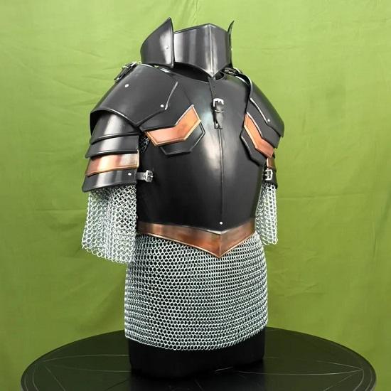 Templer Ritter Kreuzfahrer Rüstungsset Ultimativer Mittelalterlicher Kampfanzug für , Cosplay, Reenactments Sammler