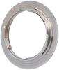 NinoLite Silver Adapter for Attaching Lenses to Canon EOS Camera Bodies C/Y-EOS Adapter, Contax/Yashica
