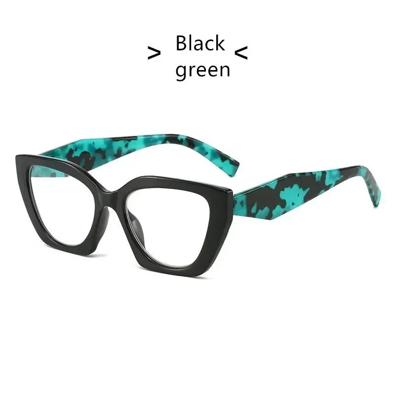 Fashion New Printed Full Frame Reading Glasses Neutral Luxury High Definition Anti Blue Light Eye Protection Presbyopia Glasses