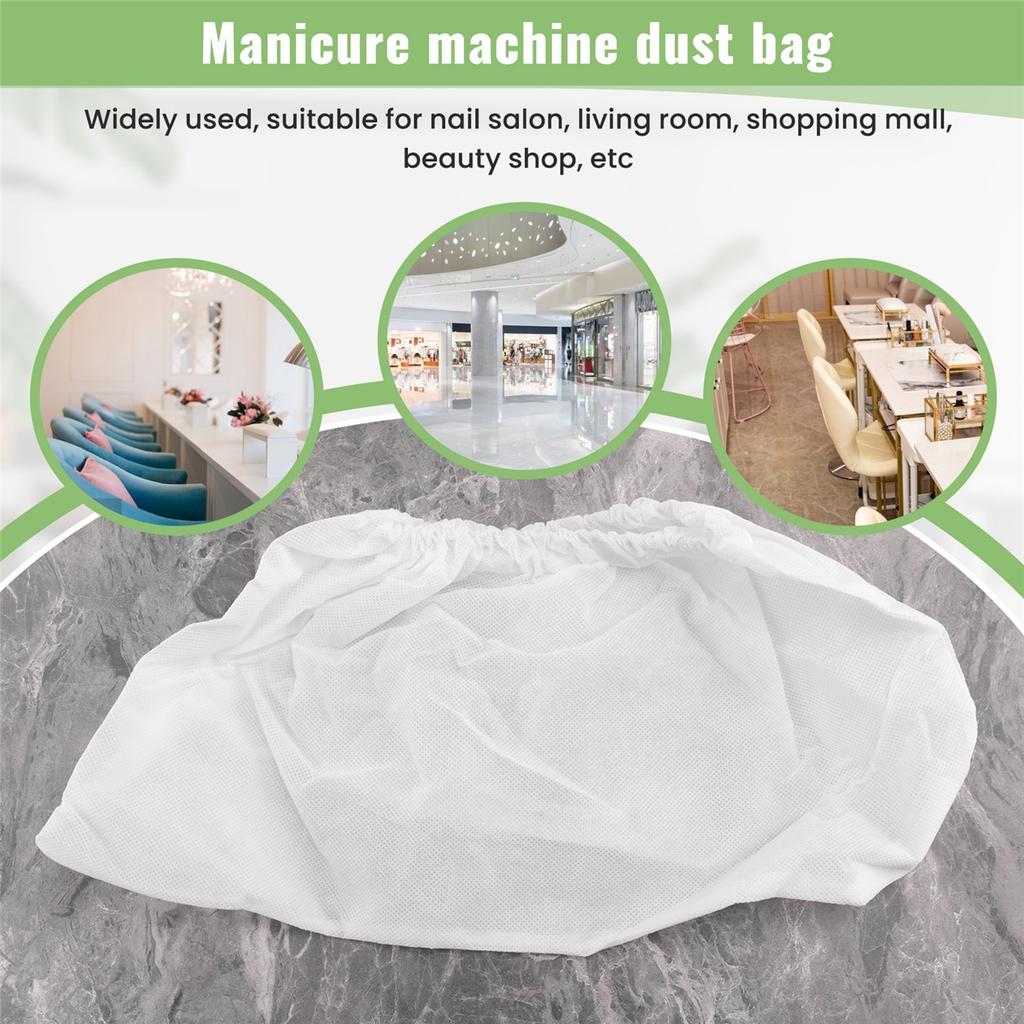 2Pcs Nail Dust Bag Polish Vacuum Cleaner Replacement Bags For Manicure Gel Dust Collector Suction Machine Bags