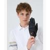 MunSingwear Men S Synthetic Leather gloveS Black Mr321mgl71
