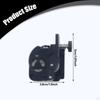 Kit Imprimante 3D Support de Remplacement Réglable Matériel Pièce de Rechange Industriel Alimentation Filament Deux Engrenages pour
