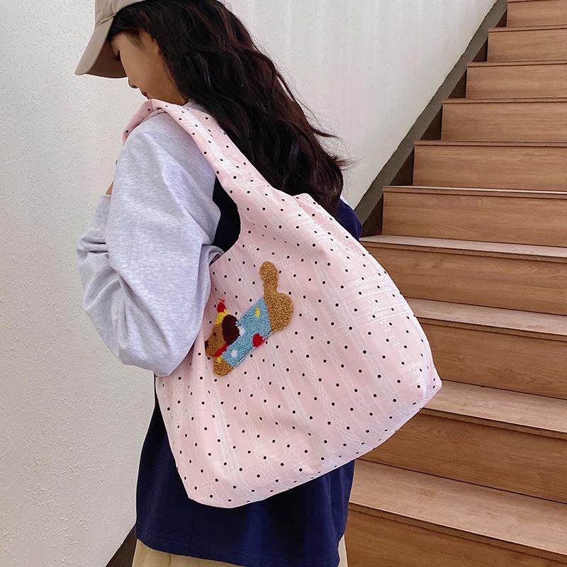 This Year's Popular Puppy Bag Women's 2025 New Fashion Shoulder Messenger Bag Versatile Messenger Bucket Bag