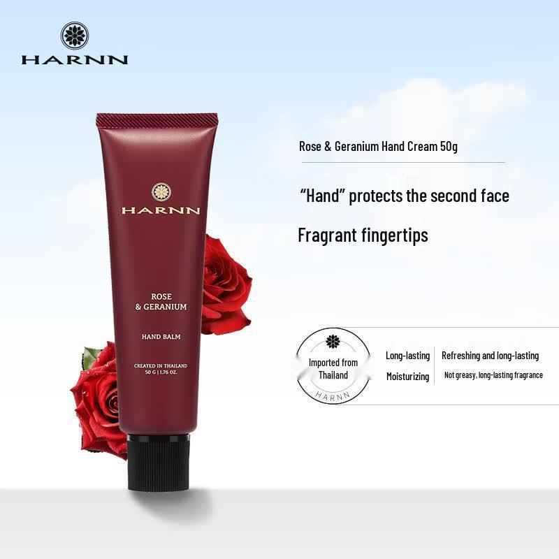 HARNN Rose & Geranium Scented Hand Cream