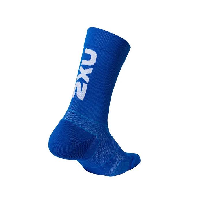 (Unisex) Vector Cushion Crew Socks_UA5053ESUF-WHT