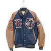 VAN JACKET 2019 Navy X Brown JW-19502 Premium Stadium Jacket L Navy brownUsed