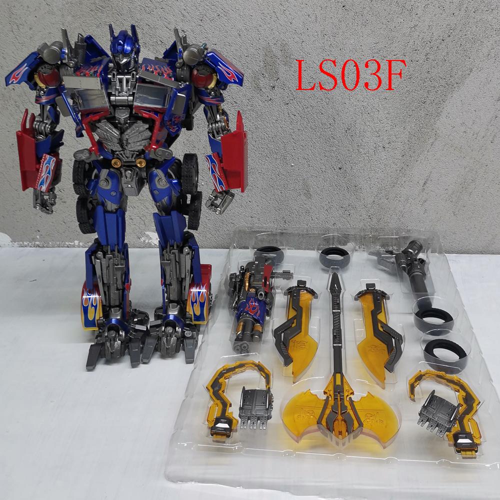 Model Optimus Commander Transformation Toys Robot Deformation Action Figurine LS-03 BMB LS03 OP LS03F Entertaining Play Safe Kid Friendly Fun