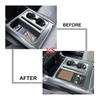 Center Console Hidden Coverr for Ford F150 -2024 2025 Adapter Lid Pocket Cover Cubby Cover Hidden Panel Secret Storage Tray