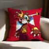 D-Dropout Bear YE Pillow Case Print Polyester Fiber 40X40 cm Home Sofa Throw Cushion Cover Decoration