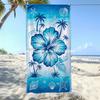 Hawaiianischer Hibiskus Palm Beach Handtuch Gemustert Sonnenschutz Und Winddicht Geeignet Für Schwimmbad Camping Reisen