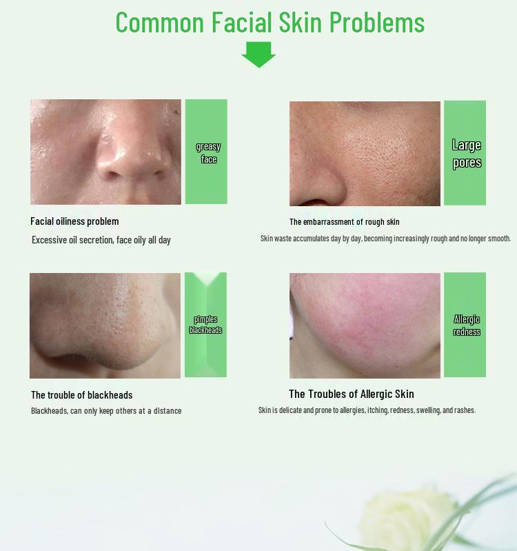 Waterproof Electric Facial Cleansing Brush - Blackhead Remover & Pore Cleaner