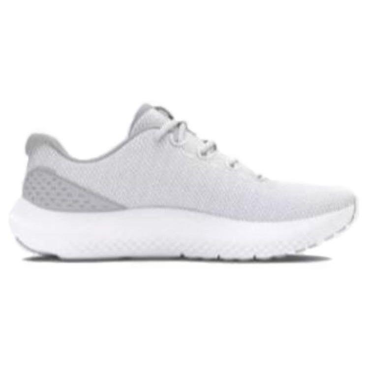 Under Armour Surge 4 White Halo Grey Men Sneakers Black 3027000-100