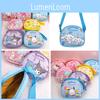 Adorable Shoulder Bag For Girls Kitty Cinnamon Dog And Melody Design