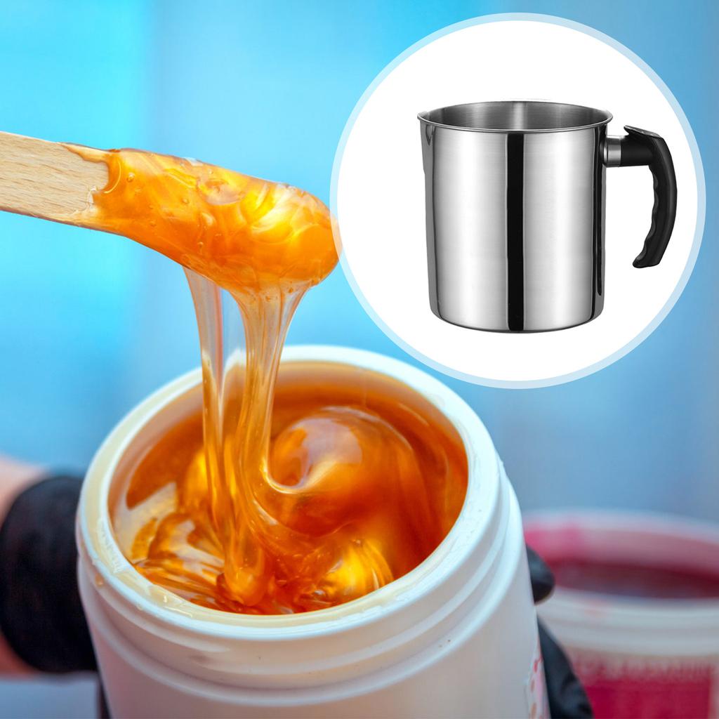 Candle Wax Melting Pot Convenient to Use with Heat-Resistant Handle Suitable for Experienced DIY Enthusiast
