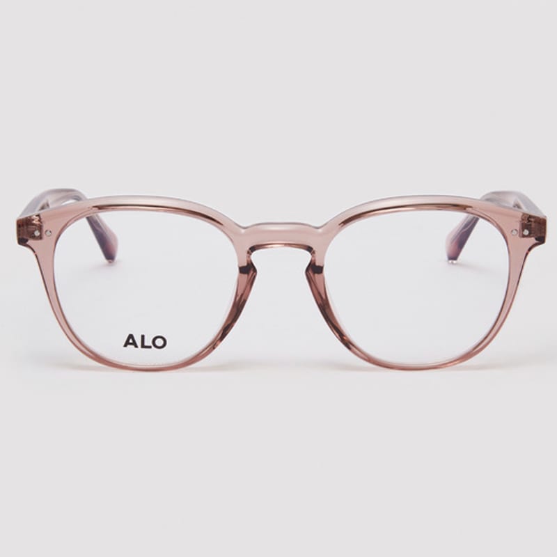 

aloeyewear [Essential] AL5502 1616G Semi-Overround Transparent Brown Glasses Frame with Blue Light Blocking Lens Demo lens (basic inclusion)