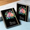 Flower Theme Cover 3-Year Plan Book Spiral Bound Multi-Year Agenda Notepad  School Supplies
