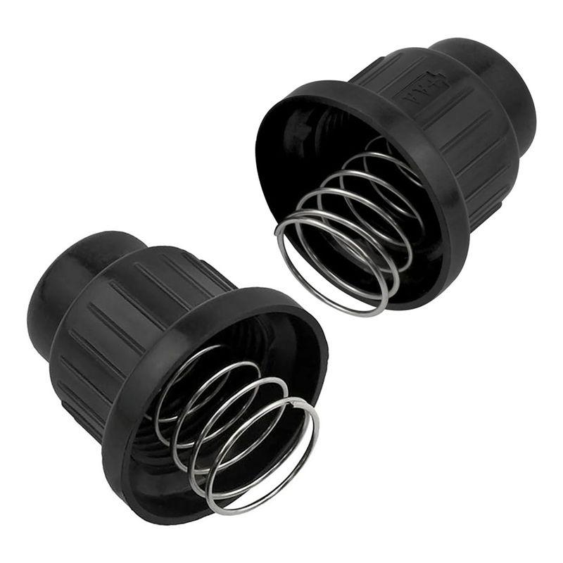 AEE4-2Pcs AA Button Igniter Switch Igniter Button Cover And Spring Igniter Button Cover Grill Replacement