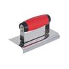 1Pcs Rubber Handle Plastering Trowel Concrete Trowel Drywall Tools Stainless Steel Corner Shaping Trowels Corner Tool