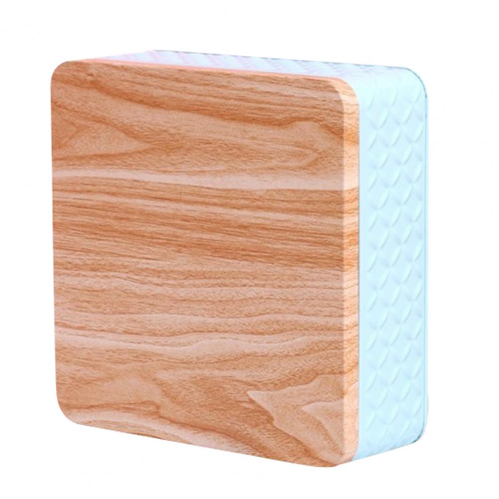 

Футляр для закусок, изящный квадратный контейнер для хранения печенья, банка, удобная для переноски, банка для конфет синий