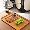 Nordic Style Faux Wood Grain Rectangular Serving Tray