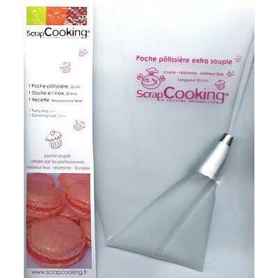 Poche pâtissière + 1 douille spéciale macarons