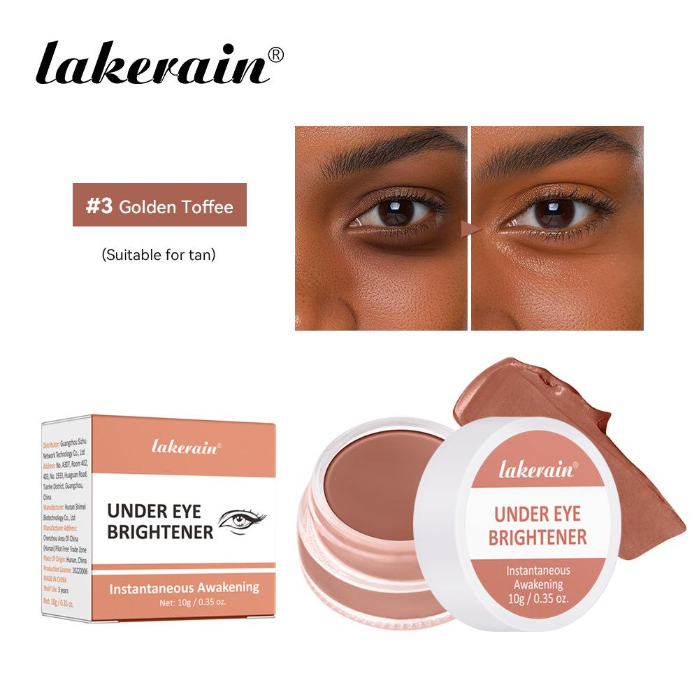 

lakerain Корректор темных кругов! Крем для сияния кожи вокруг глаз, тонкий консилер и сияющий хайлайтер, увлажняющий без ощущения сухости 10g