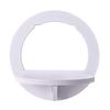 White Square Wall Floating Shelf Round Hexagon Flower Shape Wall Mount Display Shelf